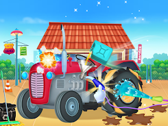 Truck wash games for boys ภาพหน้าจอ 0