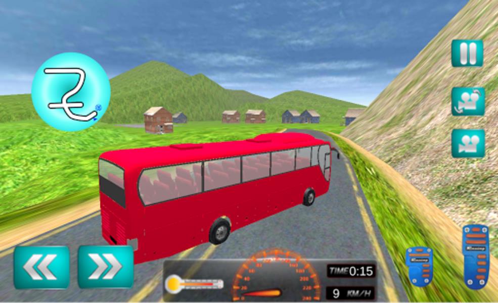 Bus Driving Hill Station Sim应用截图第1张