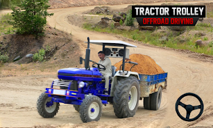 Tractor Trolley Driving Sim 3D應用截圖第2張