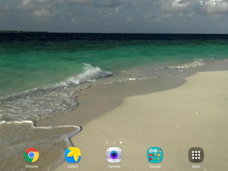 Schermata Tropical Beach Live Wallpaper 2