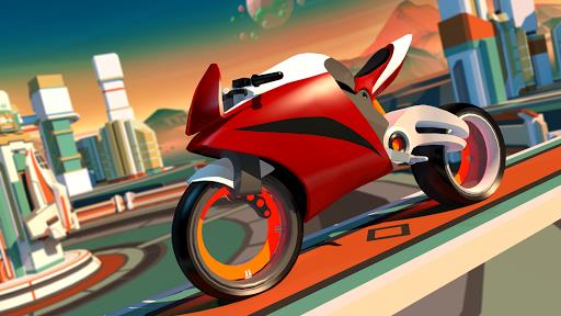 Gravity Rider: Space Bike Race স্ক্রিনশট 1