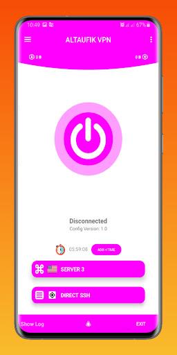 Altaufik VPN HTTP/SSH/ Tunnel Ảnh chụp màn hình 1