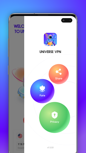 Universe VPN: Travel safely スクリーンショット 3