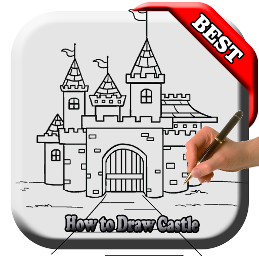 How to Draw Castle - Easy Drawing Capture d'écran 0