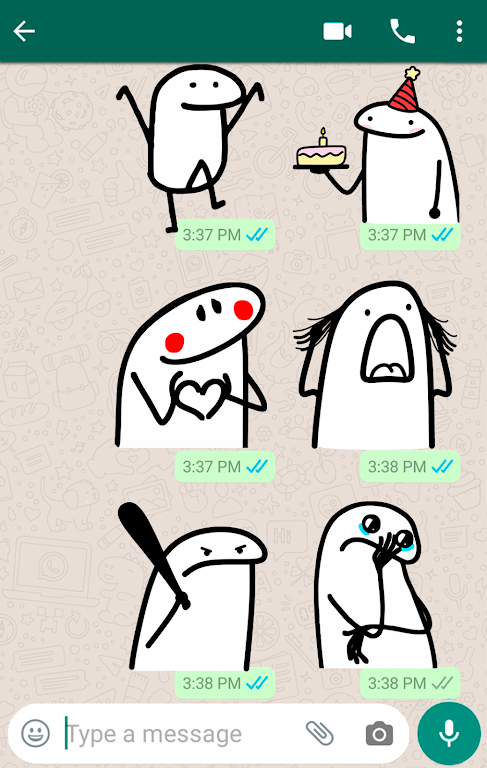 Flork memes stickers WASticker Zrzut ekranu 0