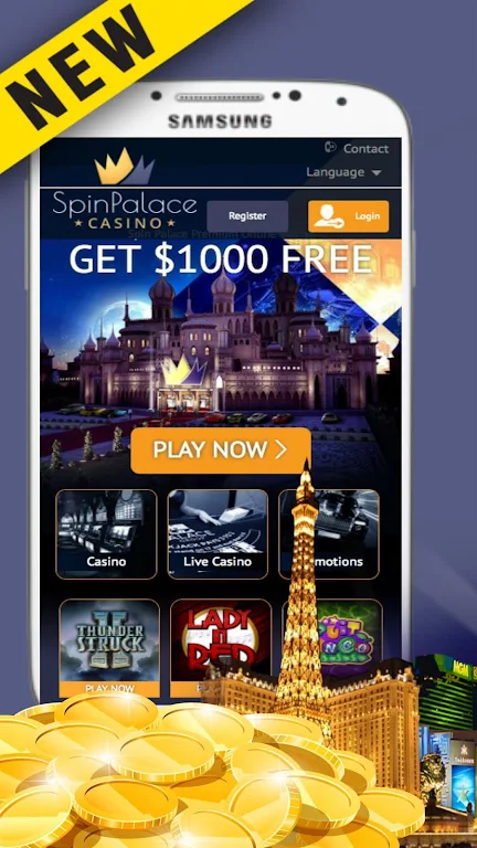 SPINPALACE - New Bonuses स्क्रीनशॉट 0