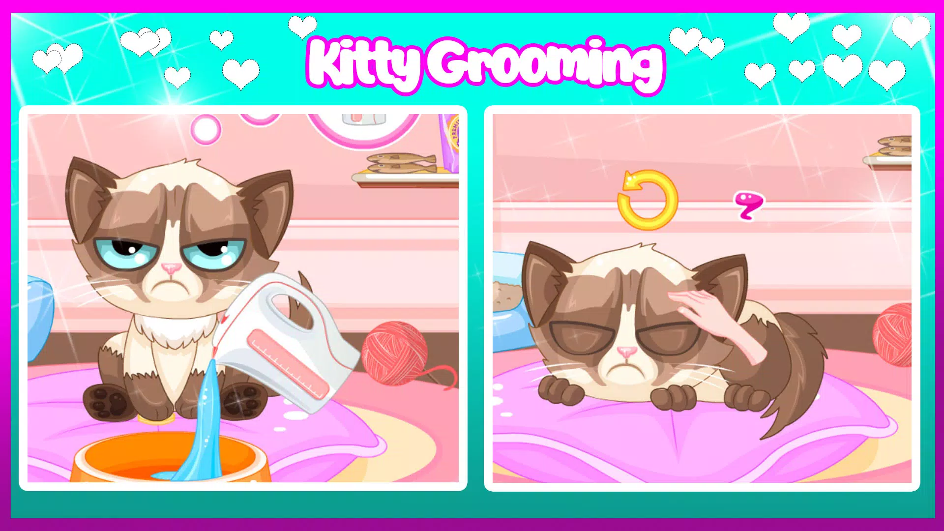 Sleepy Kitty Grooming 스크린샷 0