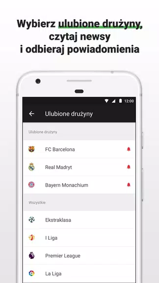 Schermata Football LIVE - wyniki na żywo 2