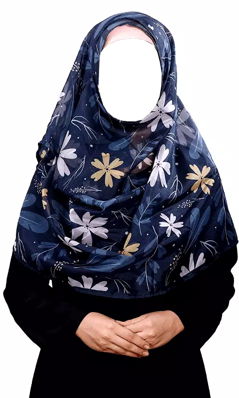 Hijab Girls Scarf Photos Captura de pantalla 2