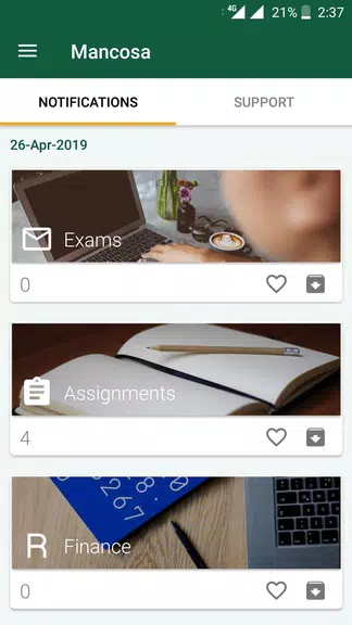 MANCOSA Student Comms Captura de tela 2