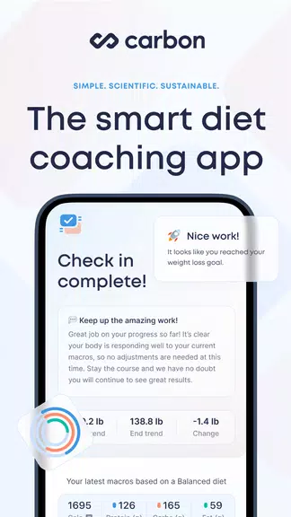Carbon - Macro Coach & Tracker Screenshot 0
