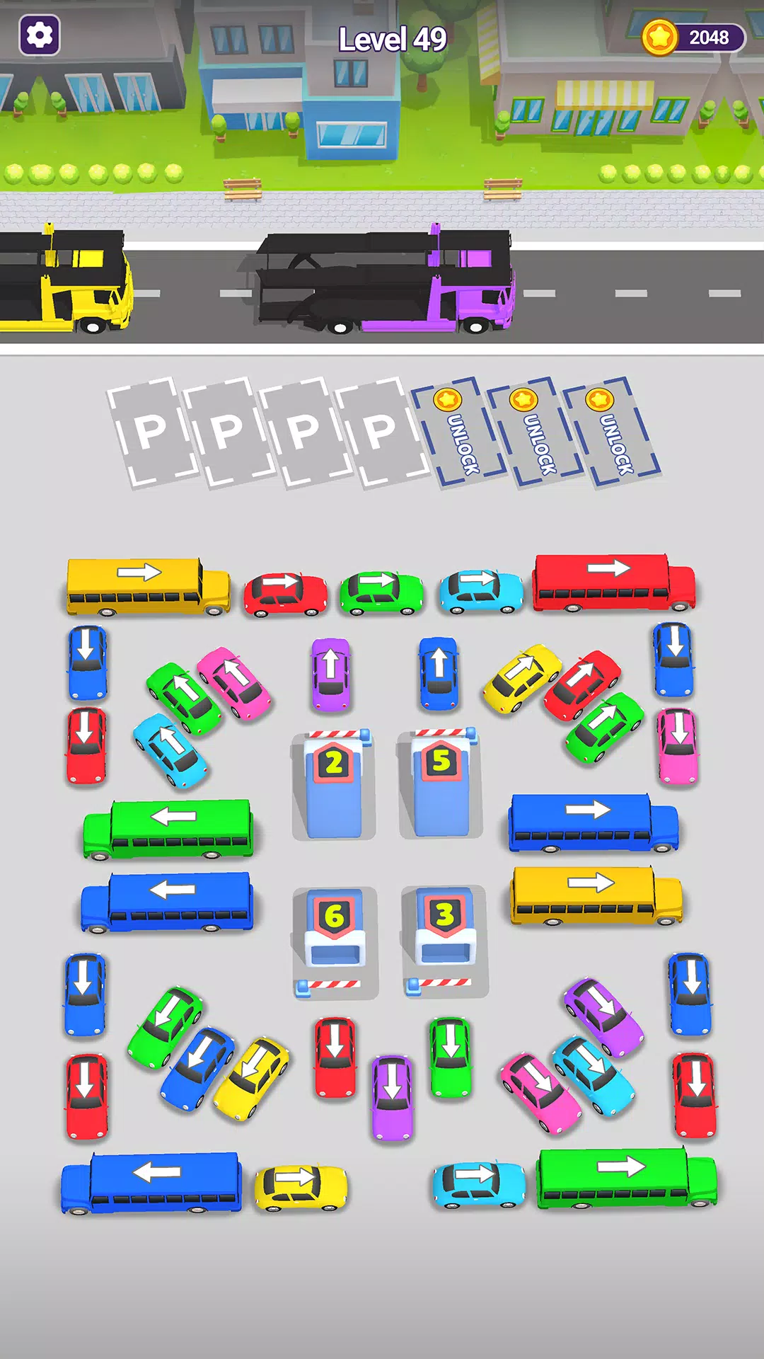 Mini Car Jam: Parking Puzzle স্ক্রিনশট 0