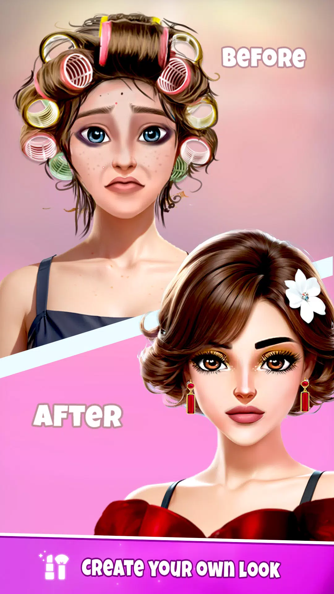 Fashion Dress Up, Makeup Game应用截图第1张