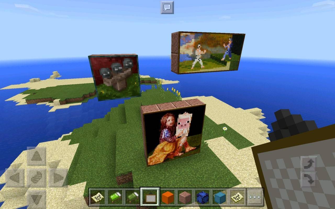 Minecraft的绘画