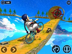 Schermata Fearless BMX Bicycle Stunts 1