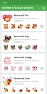 Animals Stickers WAStickerApps ภาพหน้าจอ 2