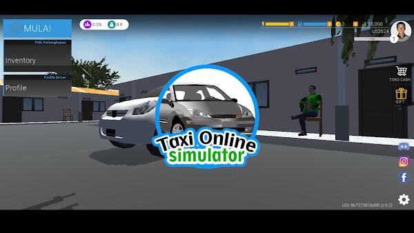 Taxi Online Simulator ID Tangkapan skrin 0