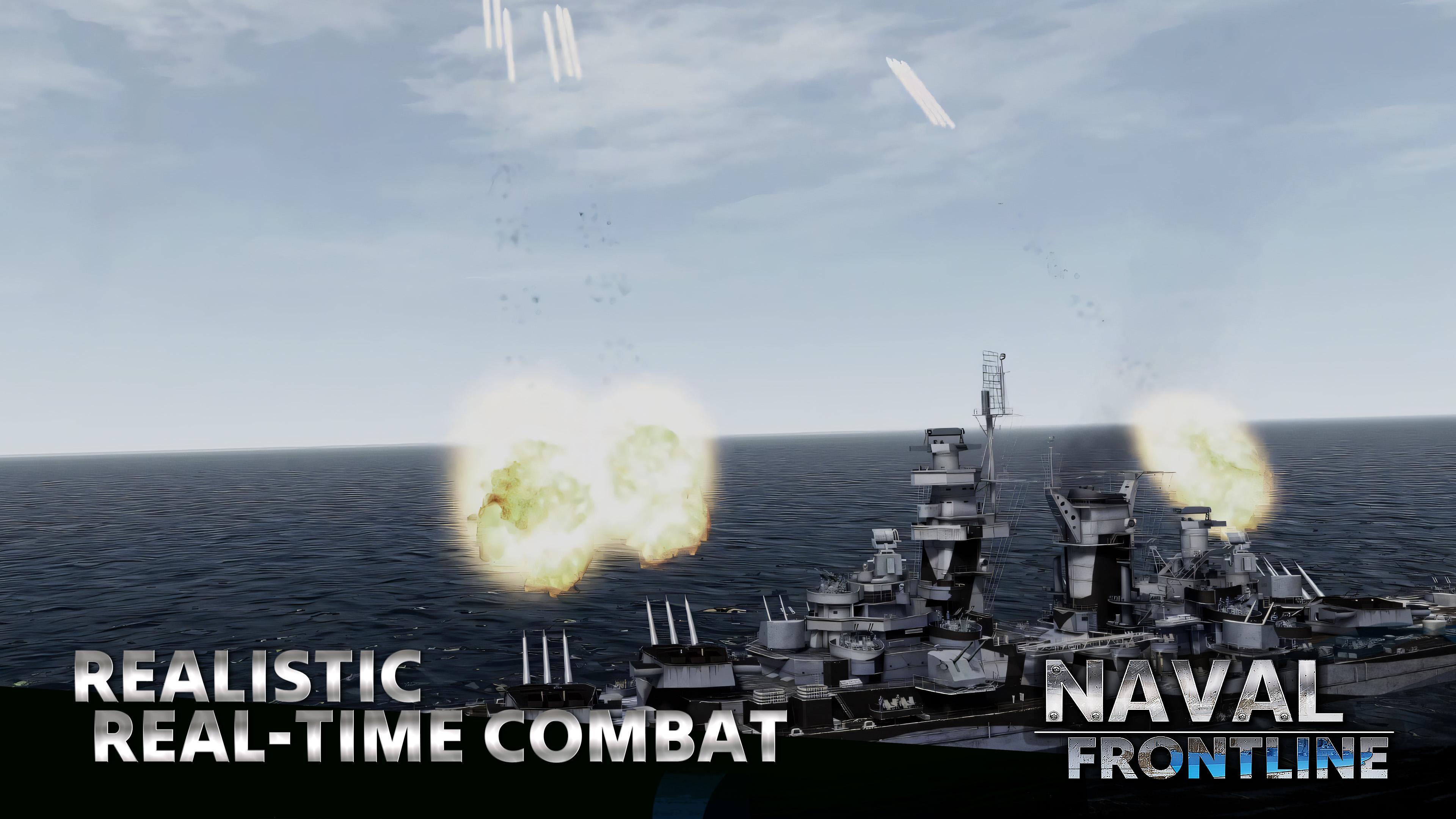 Naval Frontline: Warships WW2 Скриншот 2