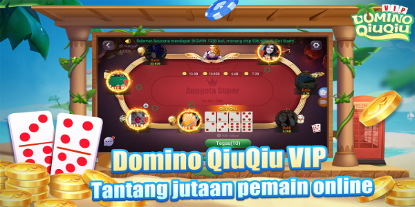 Domino QiuQiu Gaple VIP ภาพหน้าจอ 0