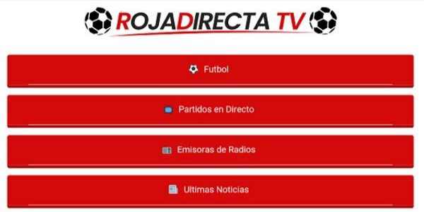 Roja directa - Futbol en vivo Capture d'écran 2