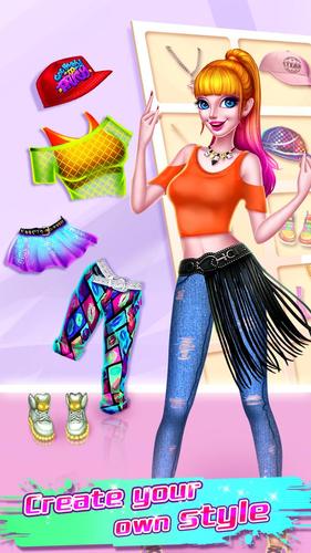 Dressup Hip Hop Girls Скриншот 2