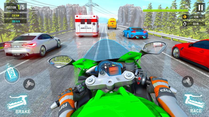 Moto Traffic Bike Race Game 3d Screenshot 3