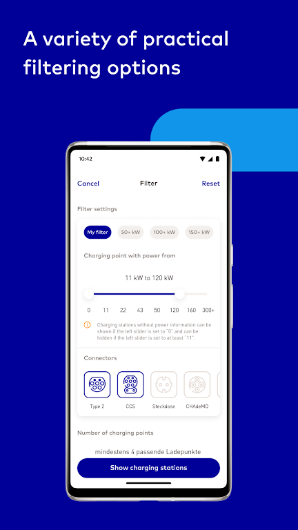 EnBW mobility+: E-Auto laden Screenshot 2