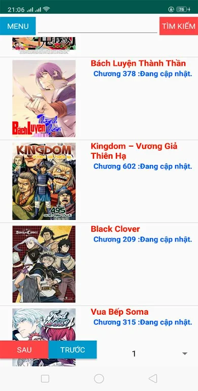 Truyen tranh online 3.0 Captura de pantalla 0