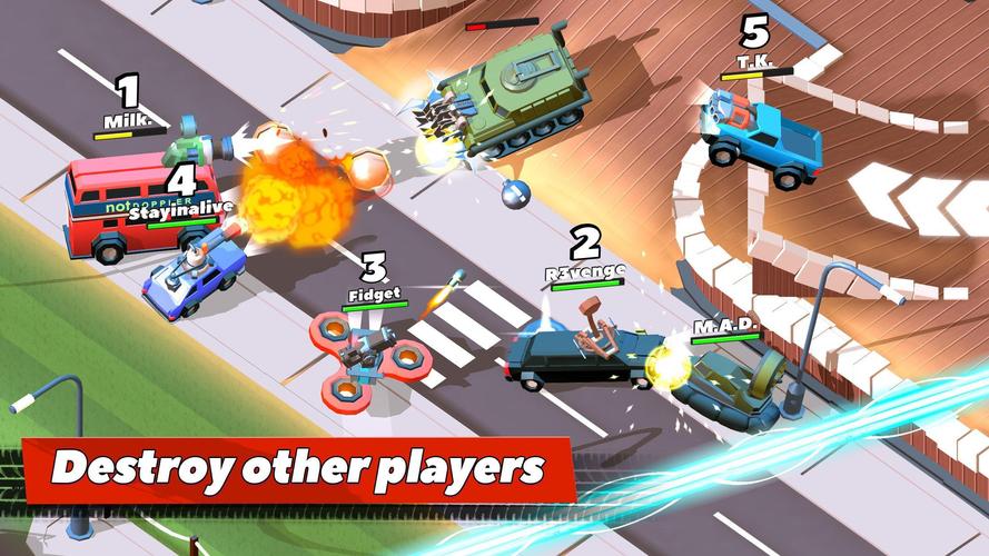 Crash of Cars Schermafbeelding 0