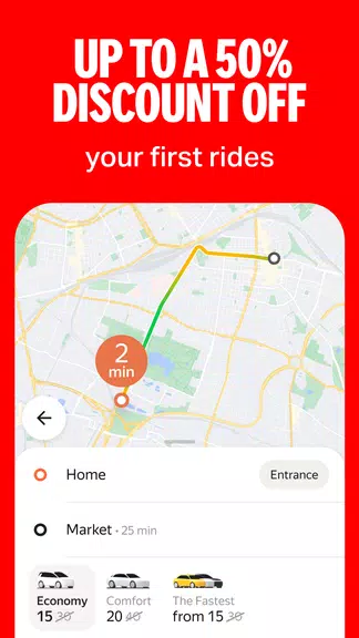 Yango — different from a taxi ဖန်သားပြင်ဓာတ်ပုံ 1