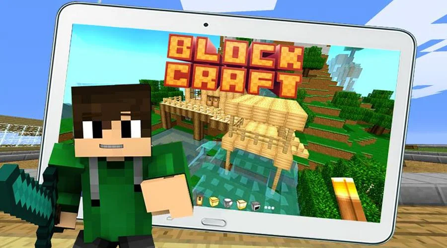 Block Craft 3D: Building and Crafting スクリーンショット 0