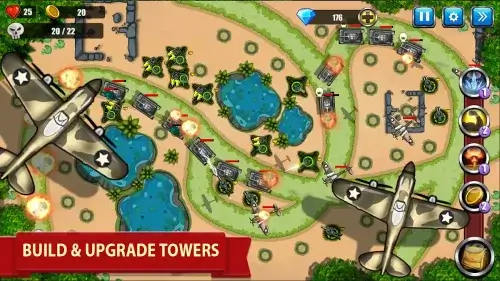 Tower Defense: Toy War Ekran Görüntüsü 0