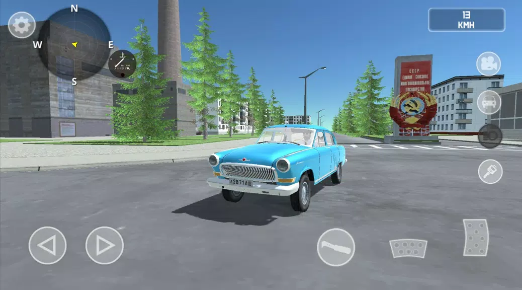 SovietCar: Simulator Ảnh chụp màn hình 1