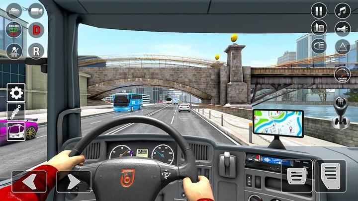 Bus Simulator Bus Driving Game Ekran Görüntüsü 2