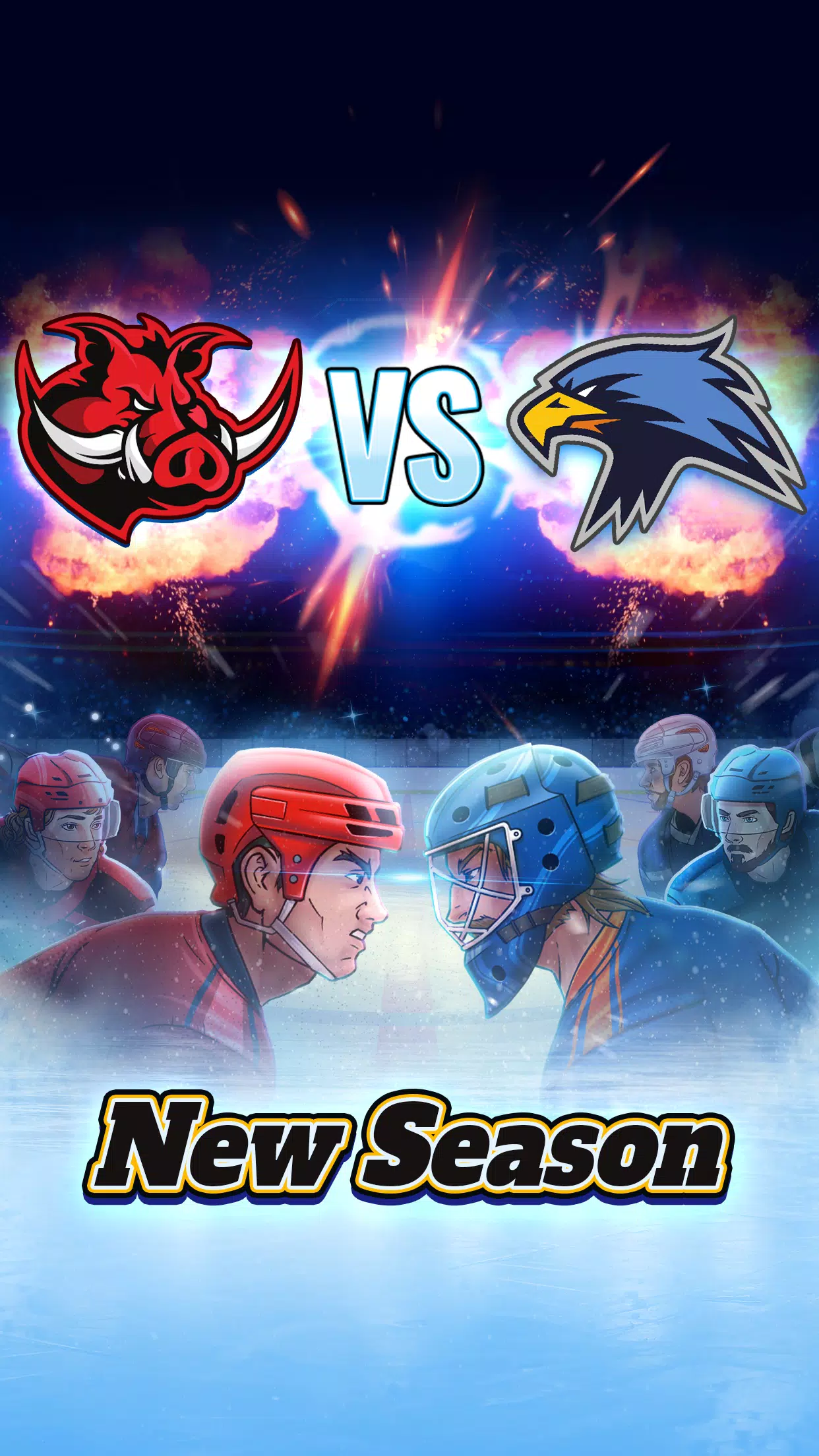 Superstar Hockey ภาพหน้าจอ 0