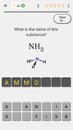 Chemical Substances: Chem-Quiz Capture d'écran 1