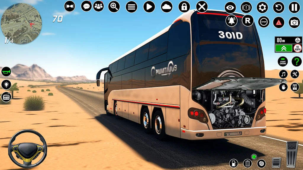 Indian Bus Driver: Bus Game Schermafbeelding 2