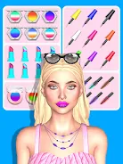 Lip Art Beauty Makeup Games Zrzut ekranu 0