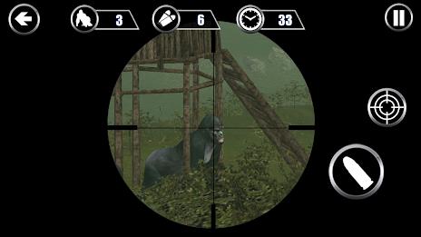 Gorilla Hunter: Hunting games Ảnh chụp màn hình 0