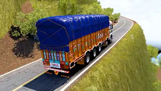 India Truck Cargo 3D Zrzut ekranu 0