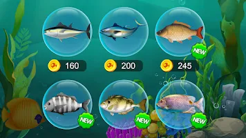 Solitaire Fish World-OceanTrip Captura de pantalla 3