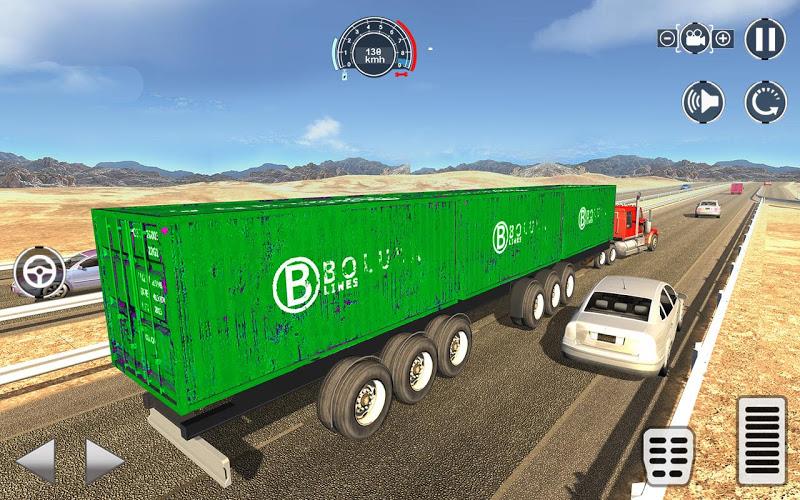 Heavy Truck Simulator Driving Zrzut ekranu 1