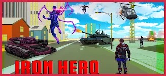 Spider Hero vs Iron Avenger スクリーンショット 1