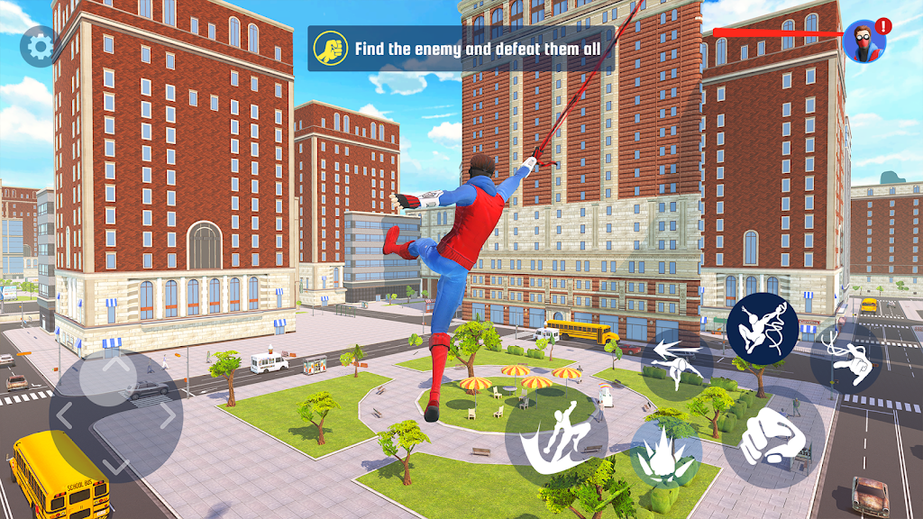 Spider Fighting: Hero Game Capture d'écran 0