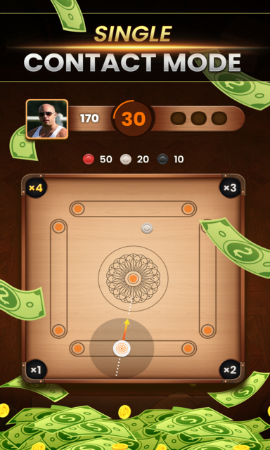 Carrom Cash স্ক্রিনশট 0