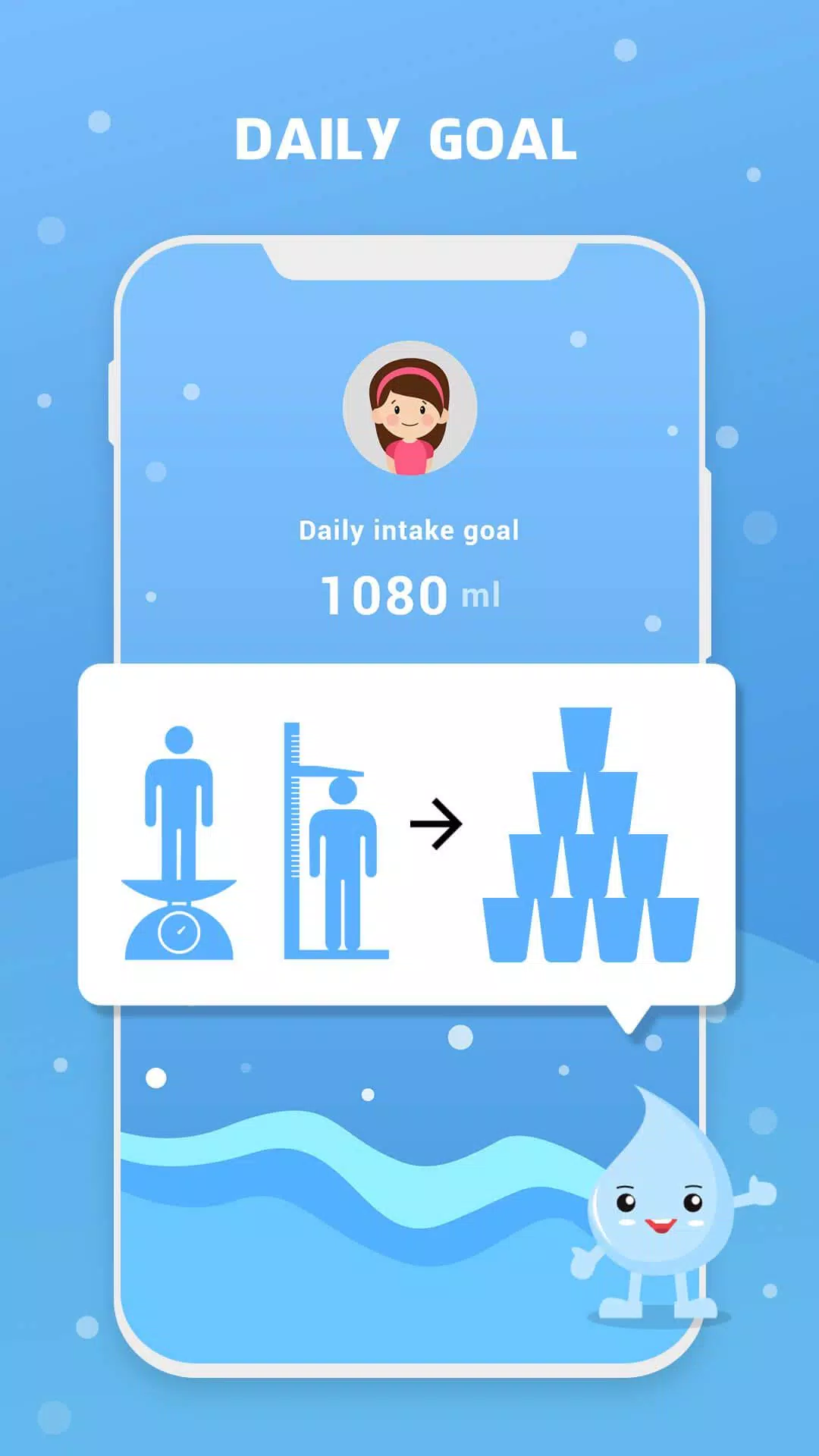 Water Reminder - Remind Drink ภาพหน้าจอ 2