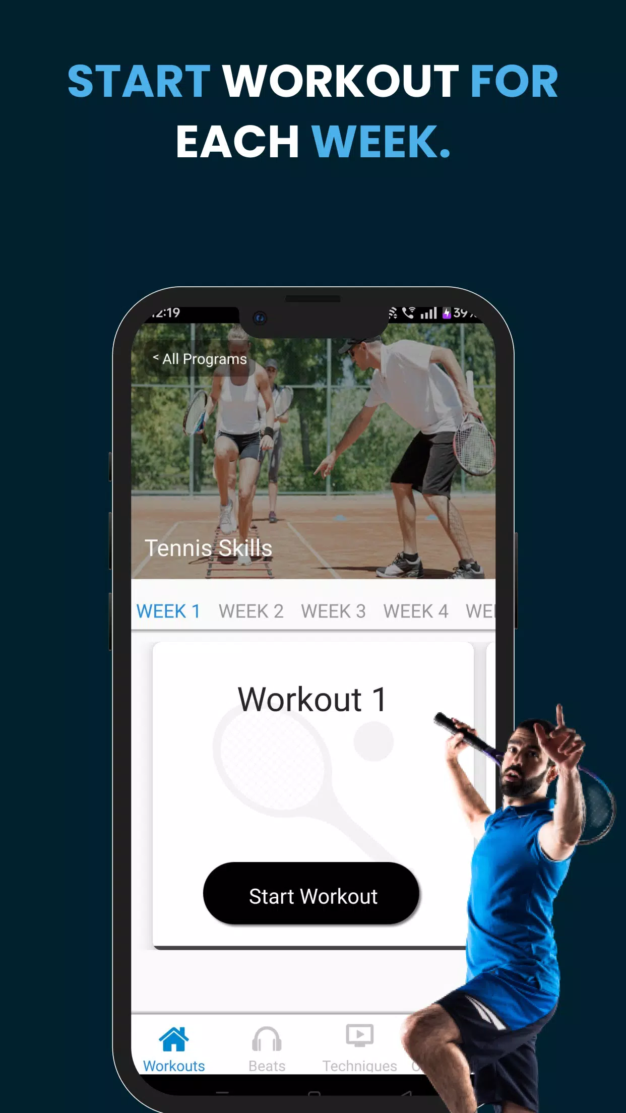 Tennis Training Zrzut ekranu 2