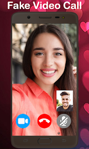 Fake Video Call - Fake Video Call GirlFriend Captura de pantalla 0