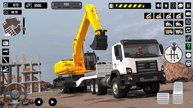 Construction Game: Truck Games Captura de tela 3