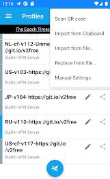 V2ray VPN-unmetered fast VPN Tangkapan skrin 2